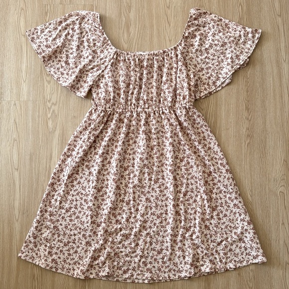 Pinkblush boho floral ultra soft mini dress nwot - Picture 5 of 5